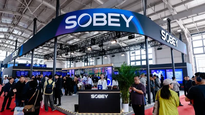The Sobey booth at CCBN 2026 in Beijing