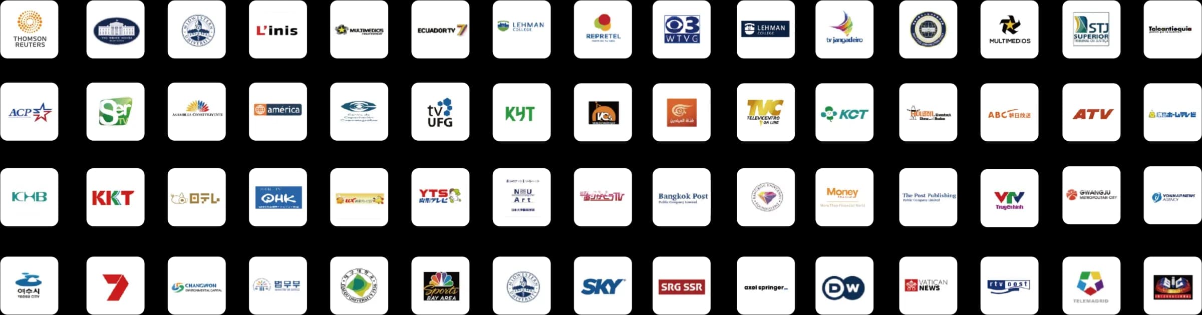 International media organizations