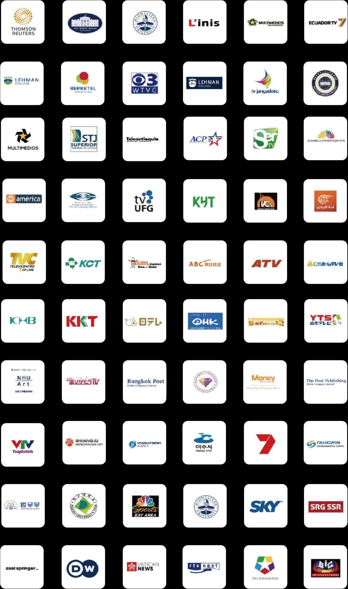 International media organizations
